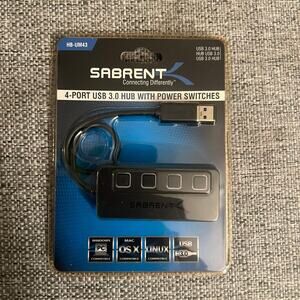 4 port usb 3.0 hub with power switches